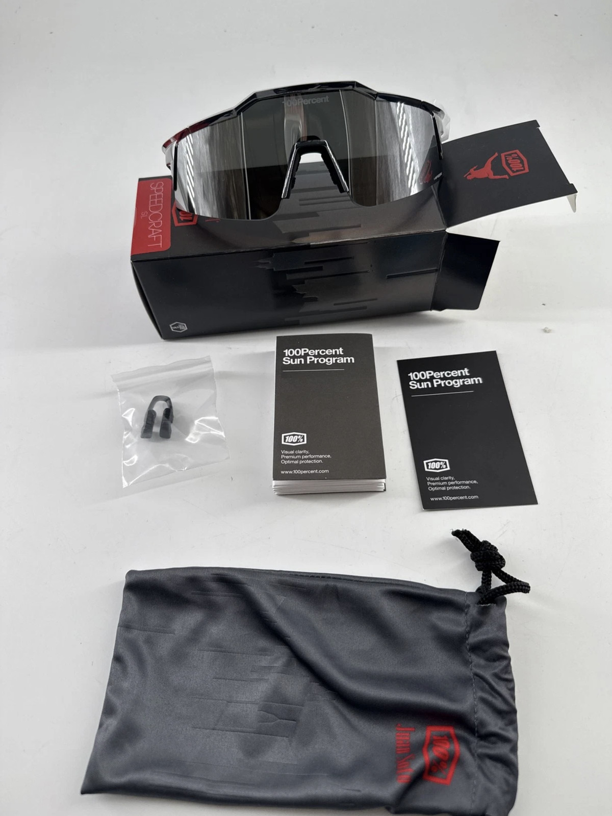 OB*Men\'s 100% Speedcraft SL Juan Soto Sunglasses HiPER Mercury Mirror