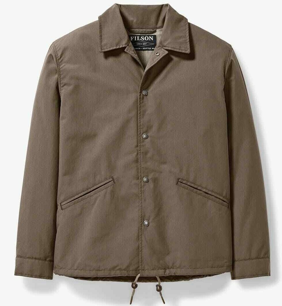 Filson Lightweight Supply Jacket Canteen Brown Mens 3XL DWR USA Made NWT