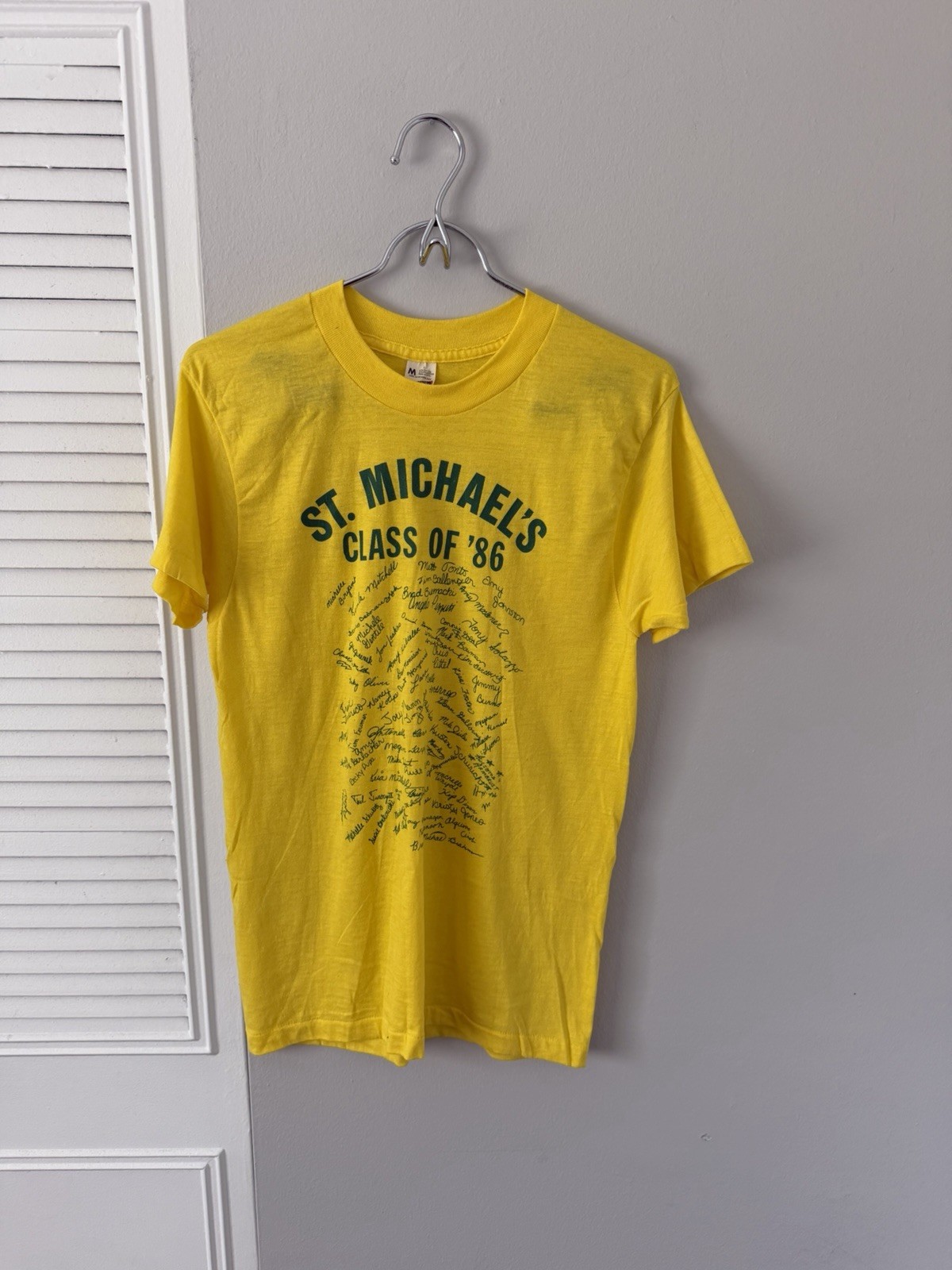 VTG 80s St. Michaels Screen Stars T-Shirt M