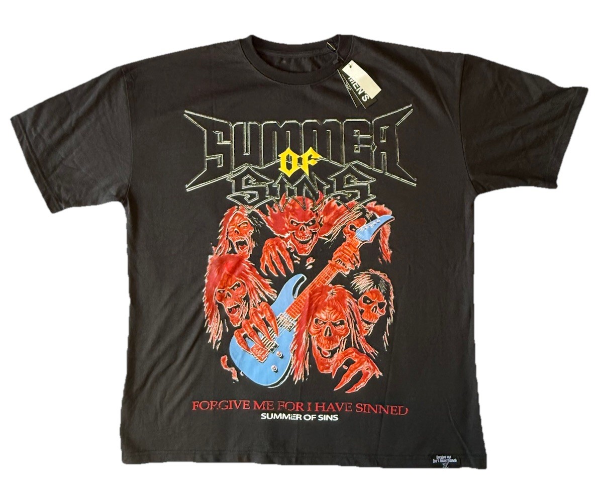 Holy Sinner Summer Of Sins Camp-Out Music Festival 2025 T Shirt Mens XL
