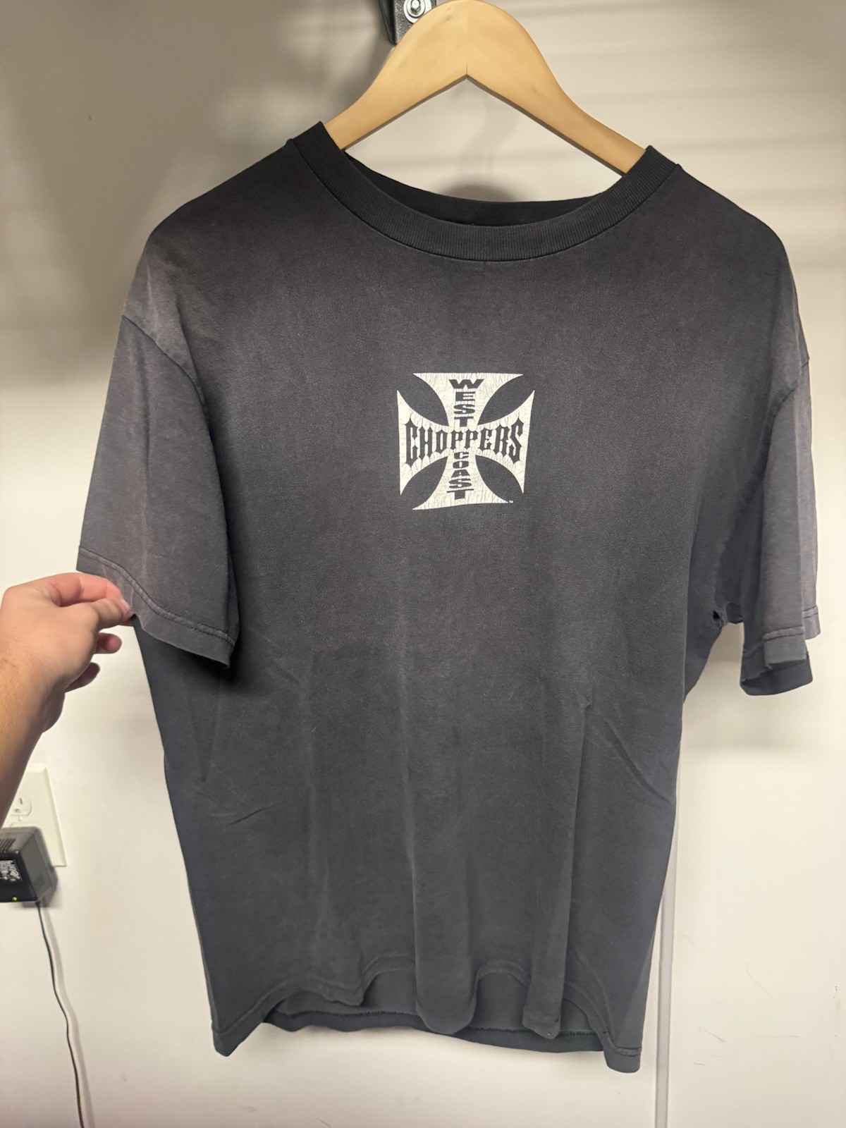 Vintage 2000s West Coast Choppers Original Black Tee Size Large Jesse Who
