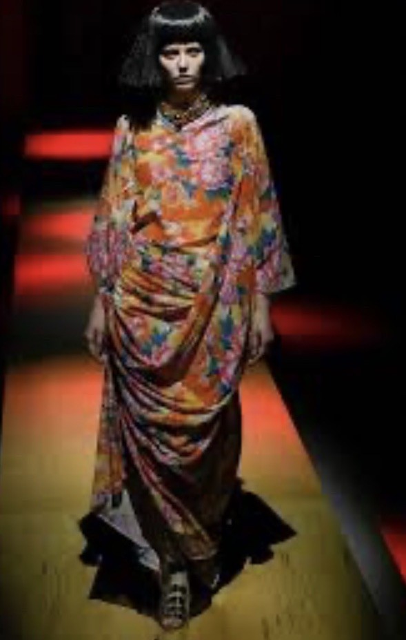 Junya Wantanabe nostalgic for Asia dress xs