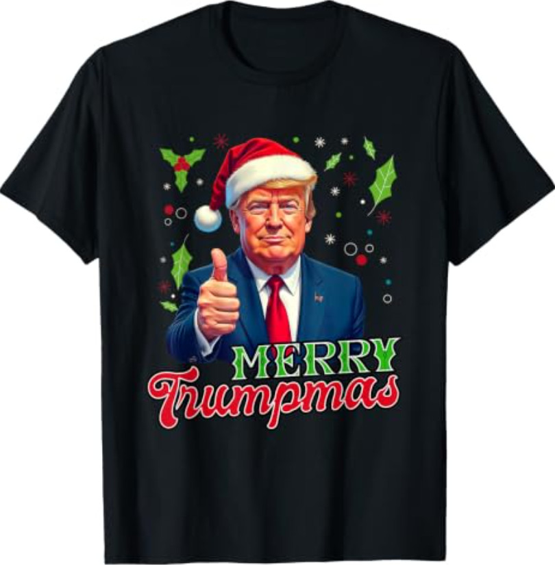 Merry Trumpmas Santa Trump Christmas T-Shirt