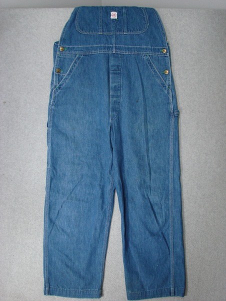 UB07419 VINTAGE 1950s **TUF NUT** SANFORIZED OVERALLS JEANS (msr 36\