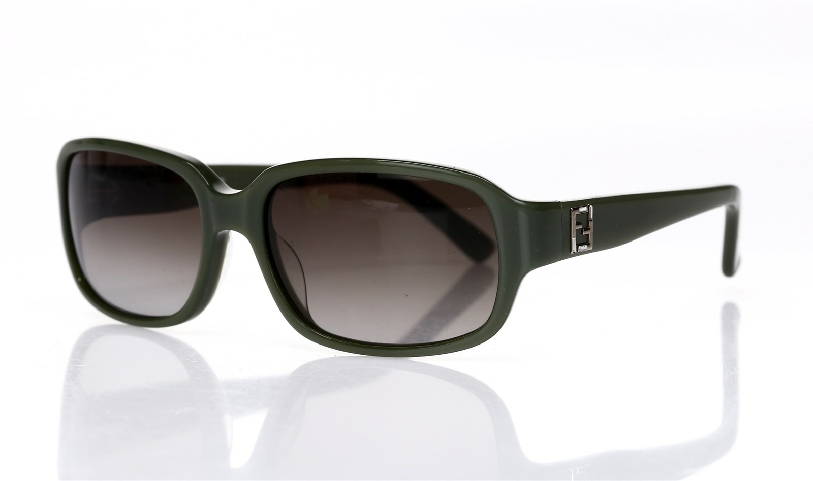 FENDI Women\'s Green \'FS5233R\' Square Sunglasses 141418