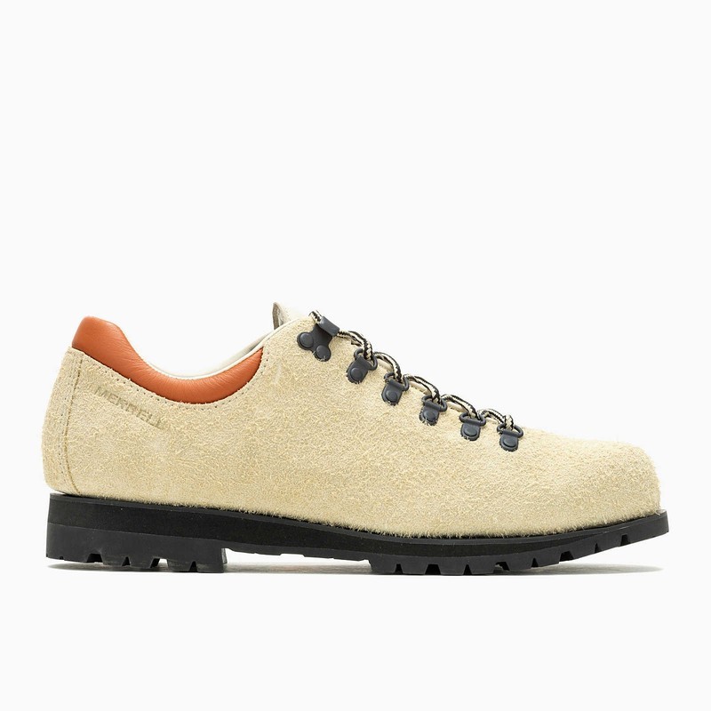 Merrell Men's Wilderness SE 1TRL Suede Leather Shoes EVA Comfort Khaki Clay