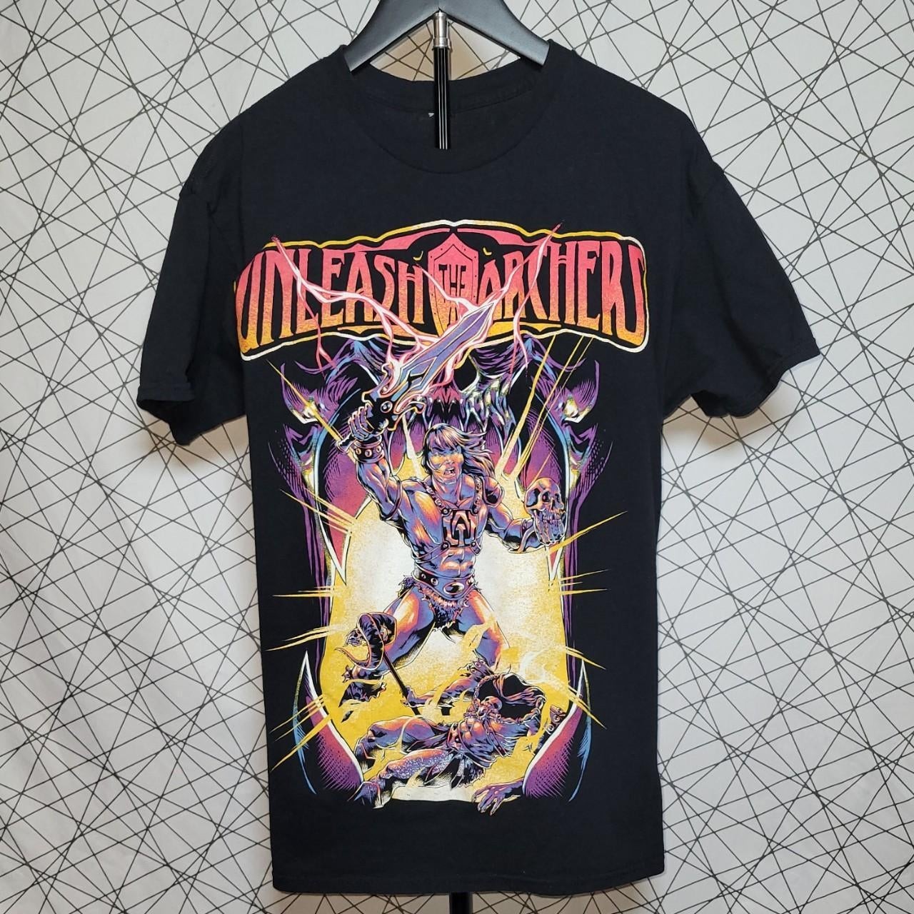 Rare Unleash the Archers 2023 Festival Exclusive Band Tee He-Man tribute Gift