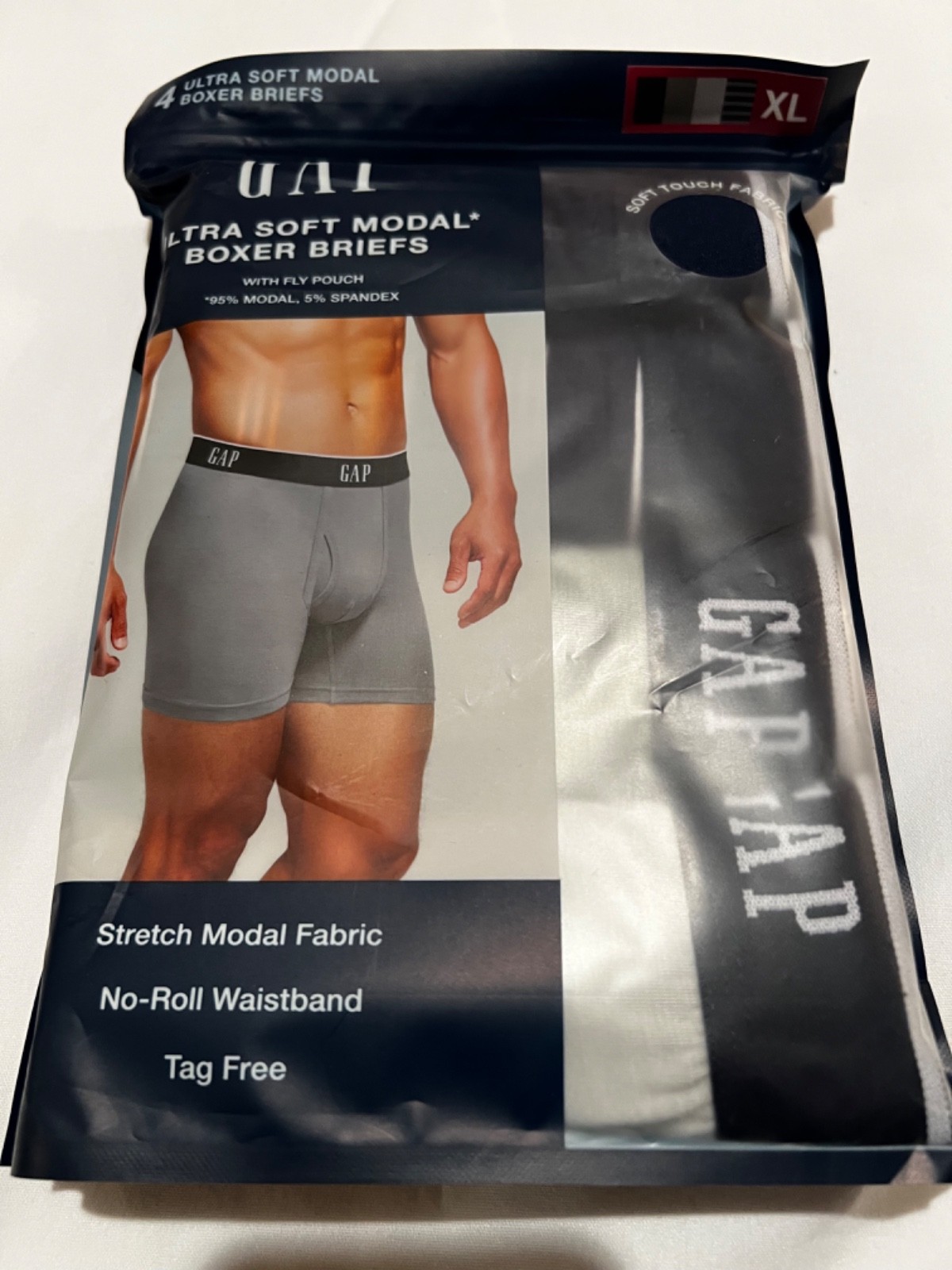 Gap Boxer Brief Grey Large 4 Pack Ultra Soft Modal