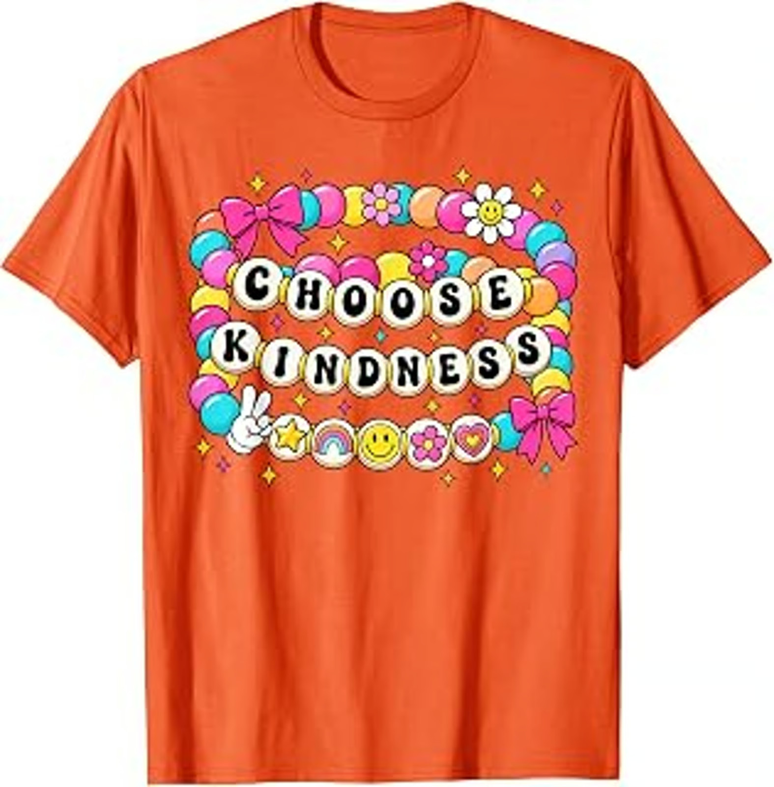 Unity Day Anti Bullying Choose Kindness Orange Graphic T-Shirt