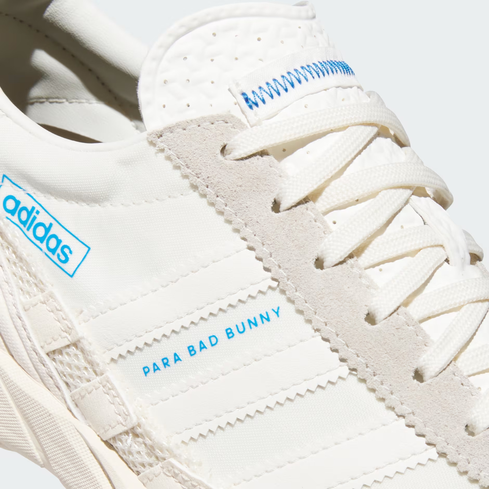 adidas Bad Bunny White Sneakers Retro SL72 Adizero Originals Logo Shoes Size 9US