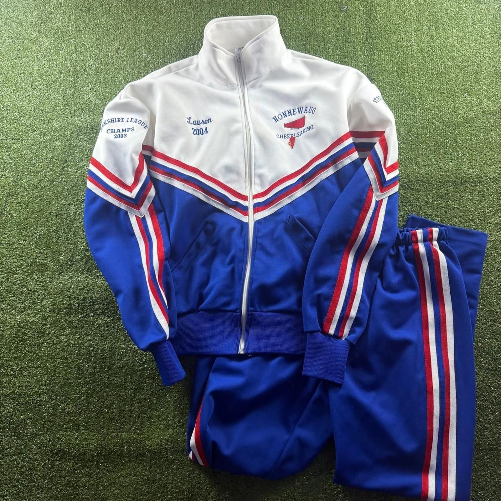 Vintage Y2K Varsity Spirit Fashions Cheer Tracksuit
