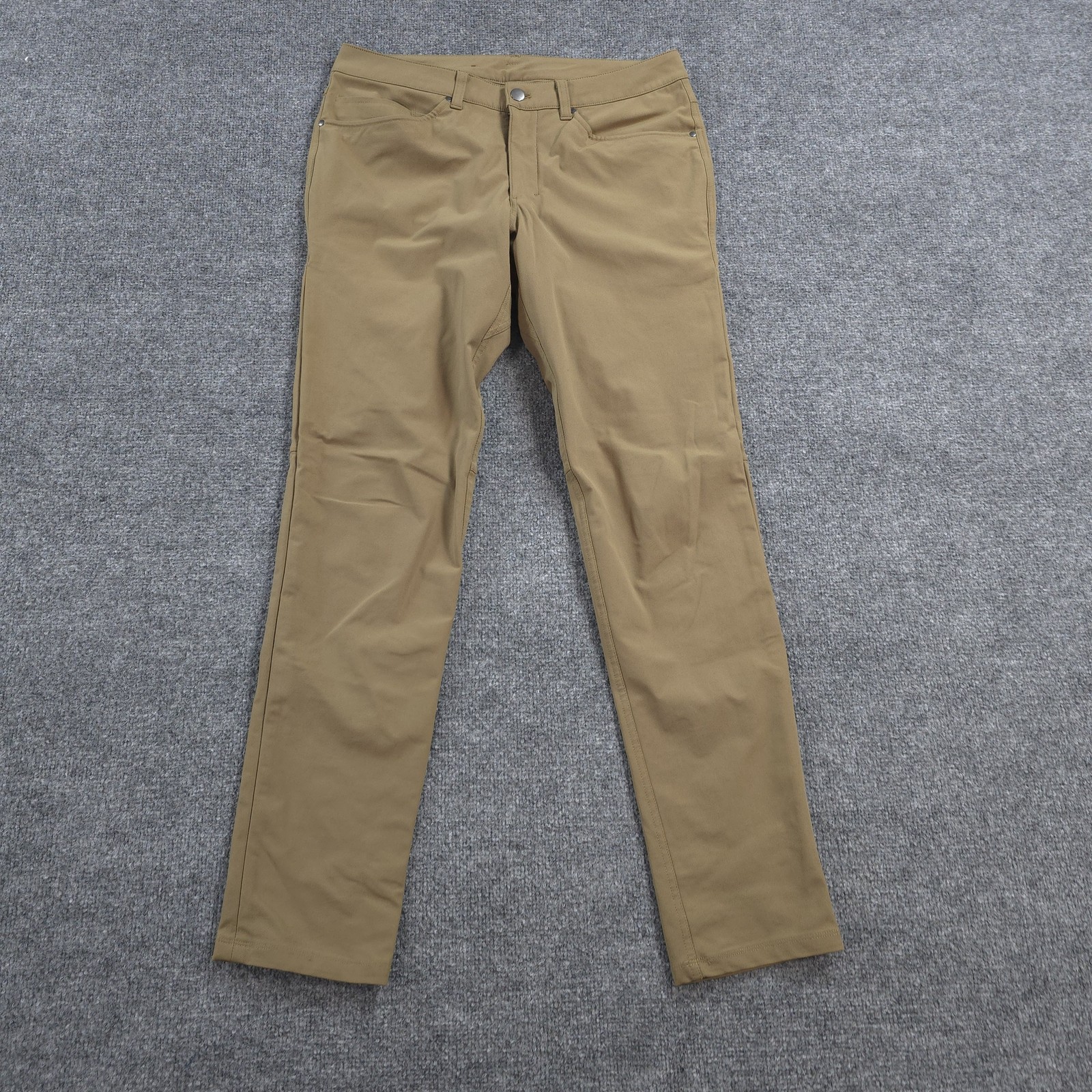 Lululemon Pants Mens 32x32 Beige ABC Slim Pant Stretch 5 Pocket Chino Golf Tech