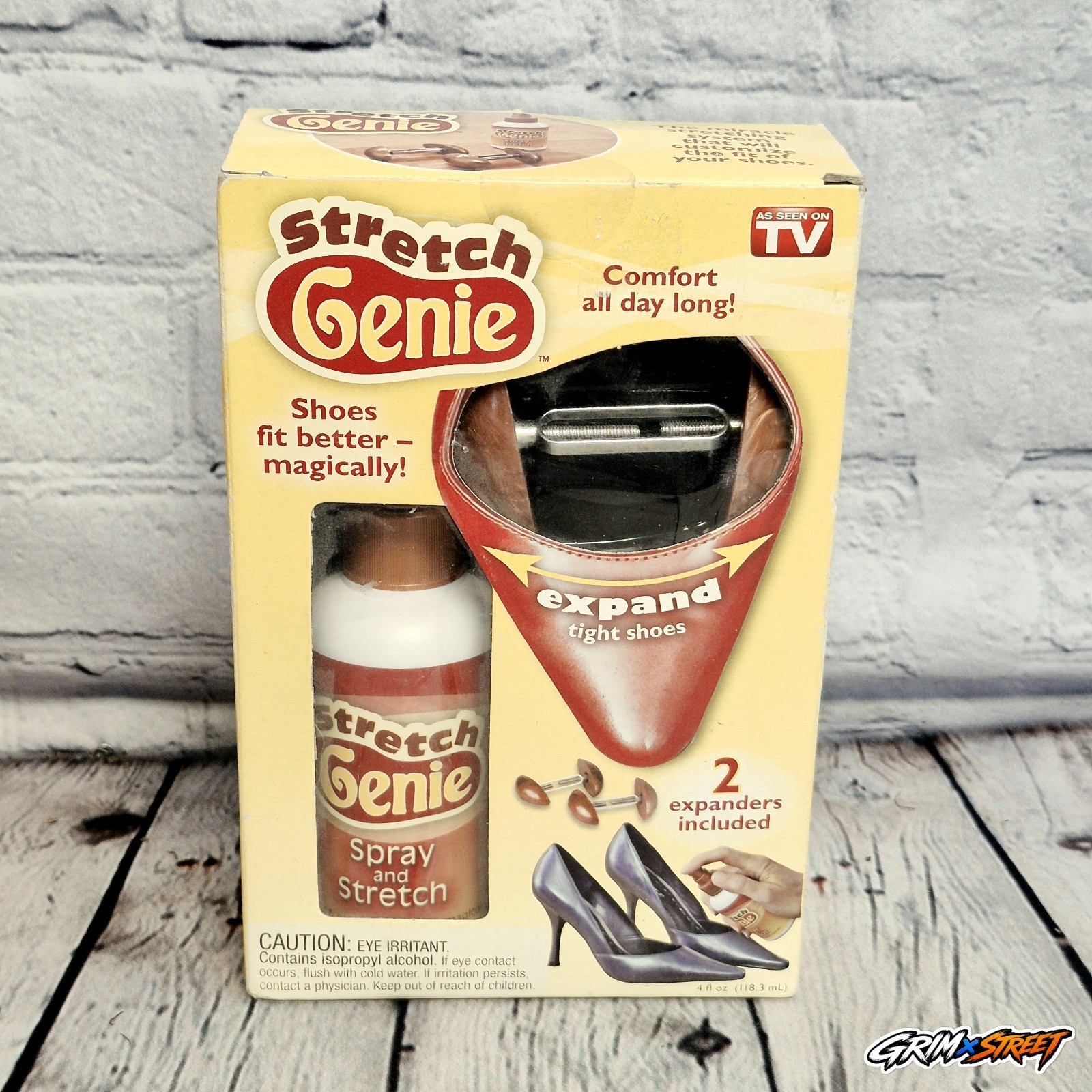 Hampton Direct Stretch Genie Shoe Stretcher 4 Oz Spray 2 Expanders As Seen On TV