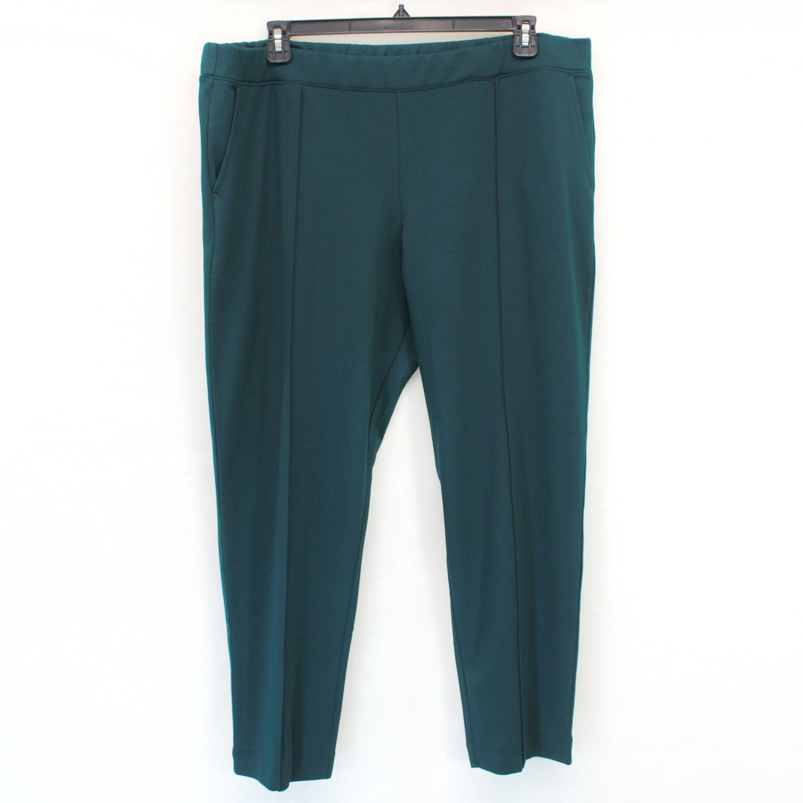 J. Jill J.Jill Plus Emerald Slim Pocket Stretch Waist Pants 3X