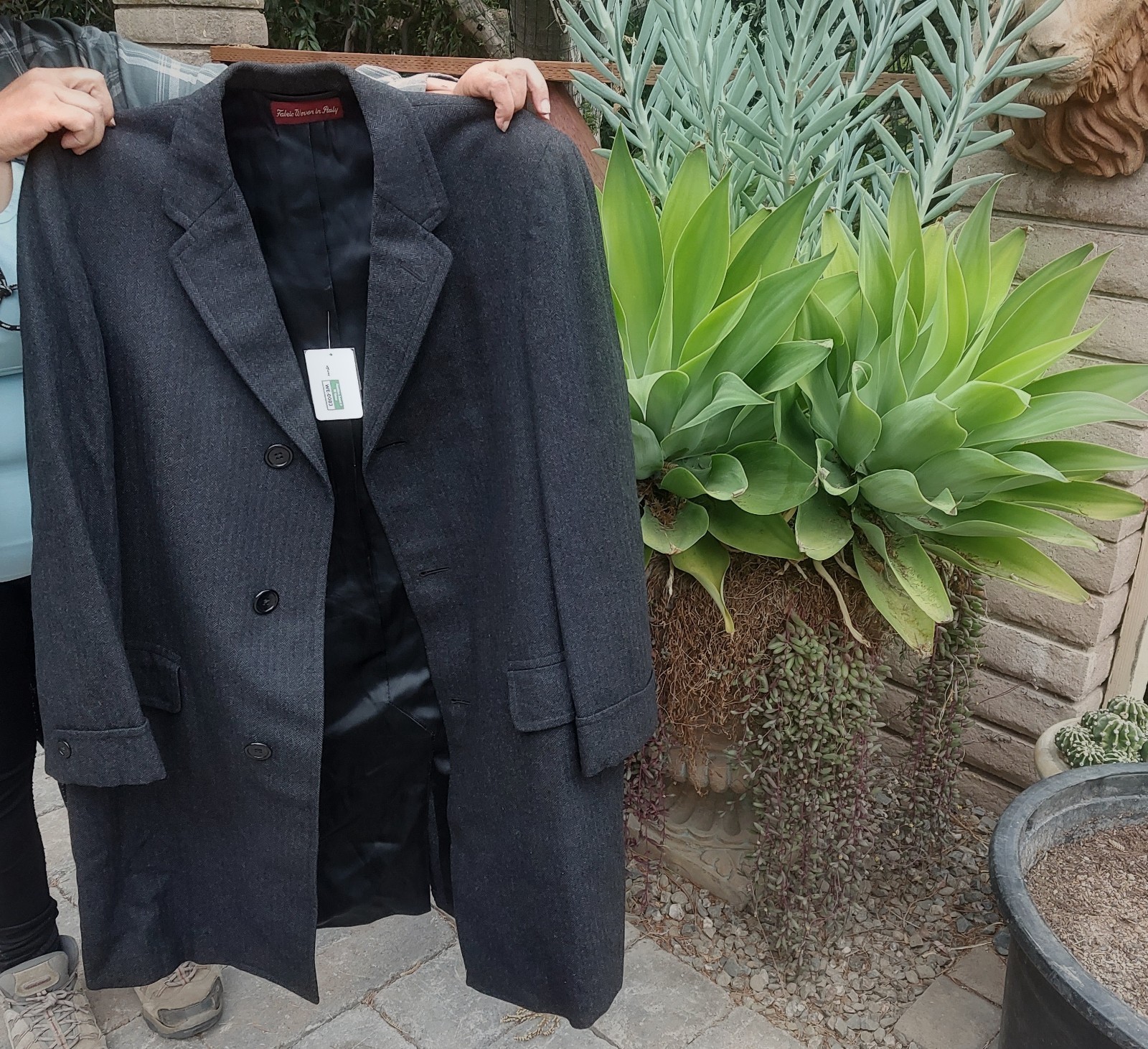 Vintage 1960s/1970s Hart Schaffner Marx for Hastings Men\'s Wool Overcoat