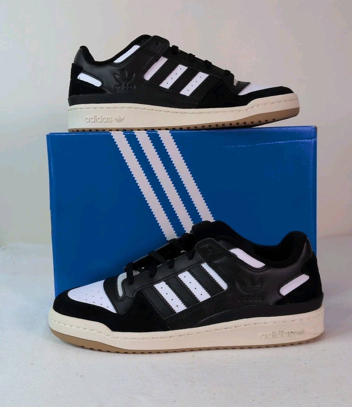 Adidas Forum Low CL Black White ID6857 US Men’s 11.5 Brand New