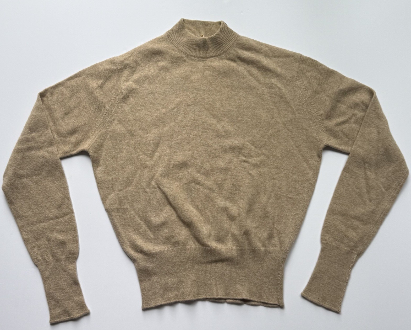 Vintage 1950\'s Pringle of Scotland CashmereKnit Sweater Sz 38 Hawick Bonwit NY