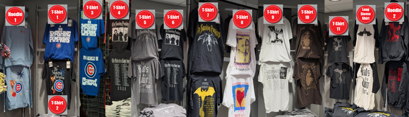The Smashing Pumpkins The Rats In A Cage Tour 2026 Merch Tee, T-Shirt Reprint