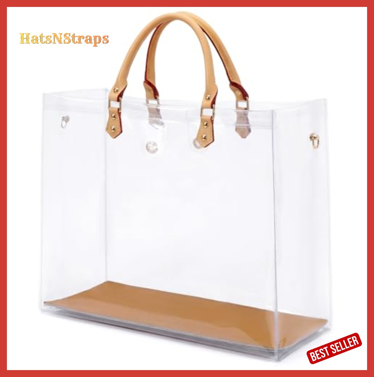 Clear PVC DIY Tote Bag Making Kit for Adults Beginners Handmade Purse Craft
