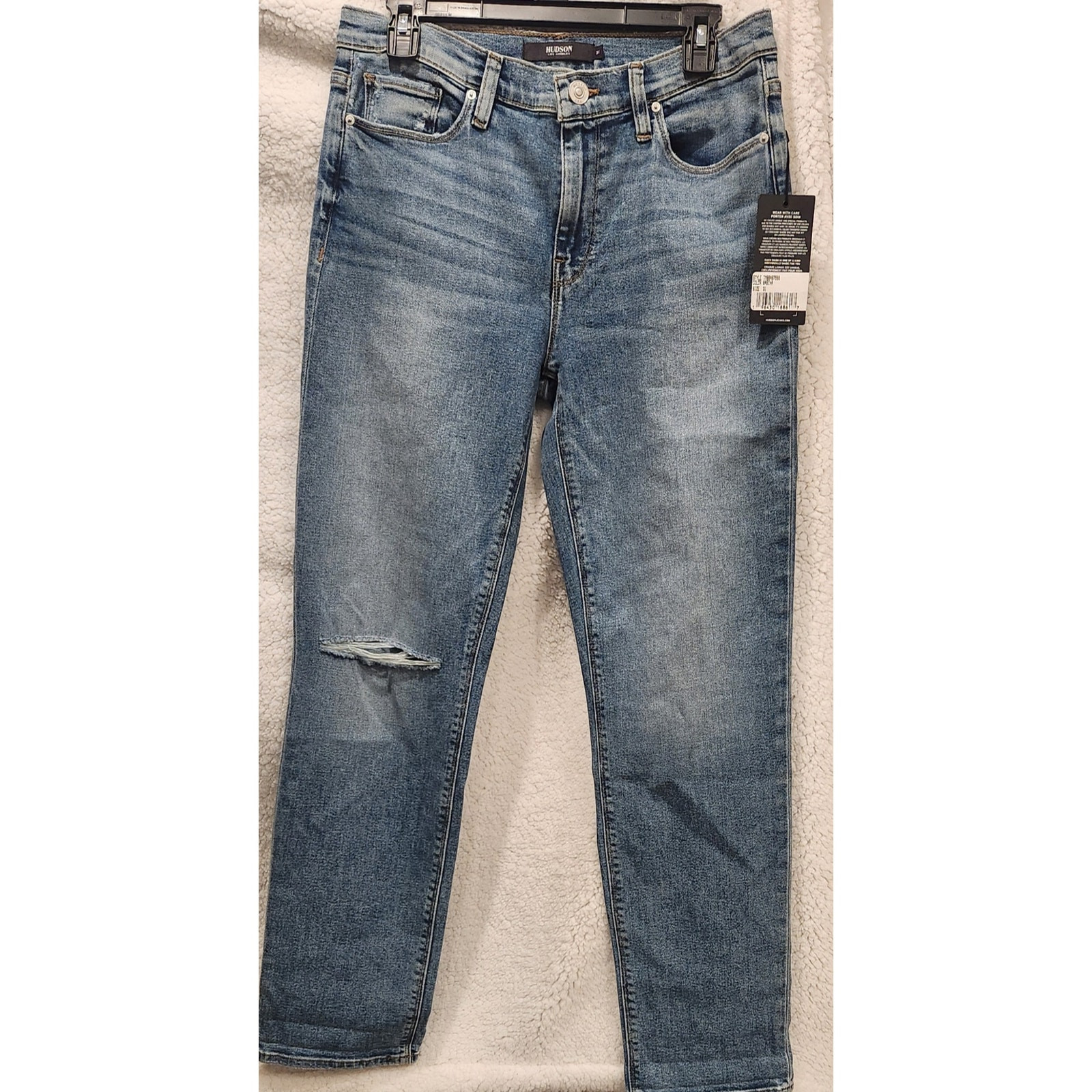 Hudson Los Angeles NWT Women\'s Size 31 Midrise Straight Ankle