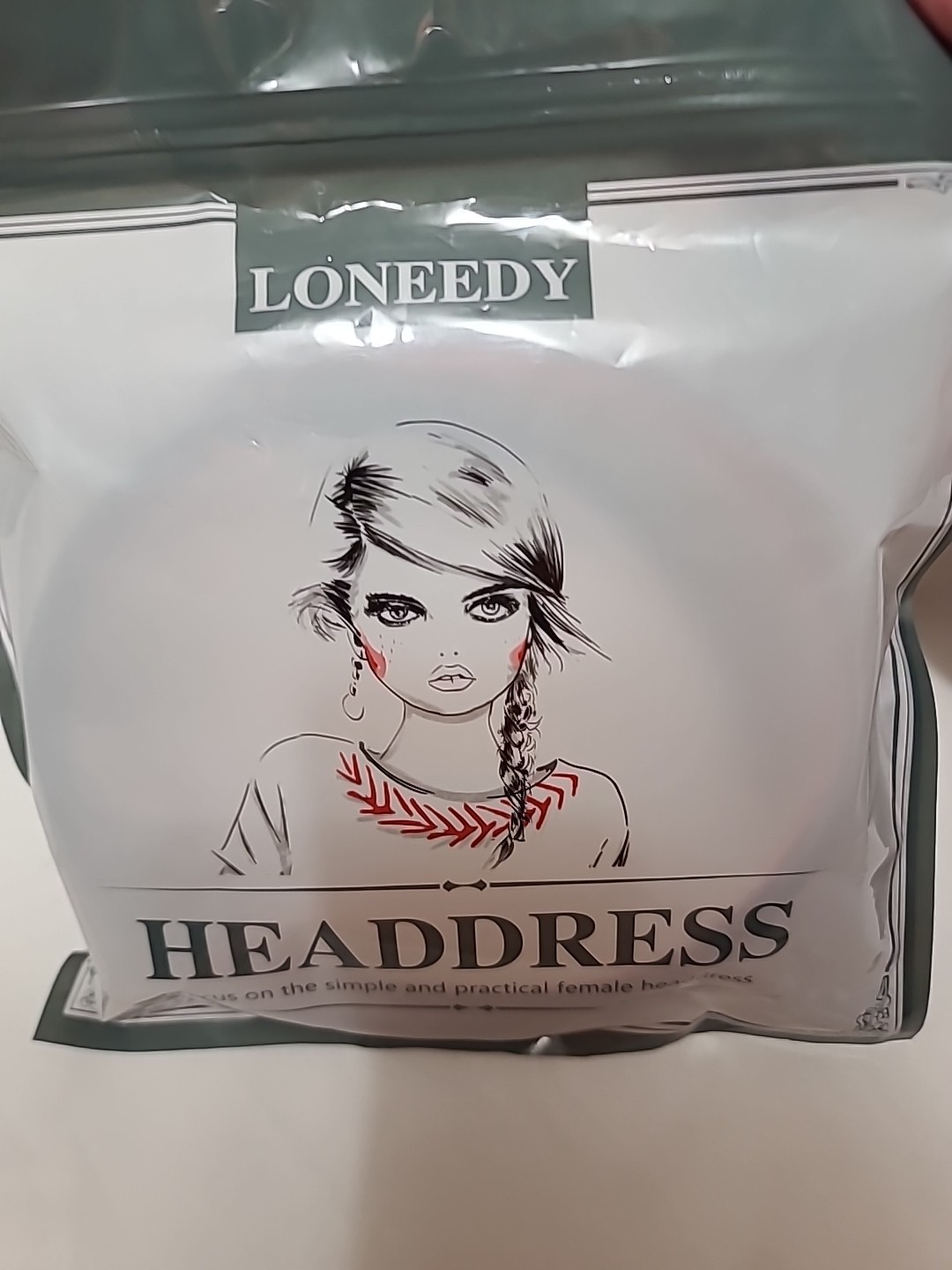NEW Pack Of 6 LONEEDY Hard Headdress/Headbands; Multicolored