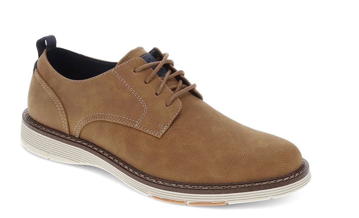NWT Dockers Men\'s Elmington Dark Tan 10 Medium