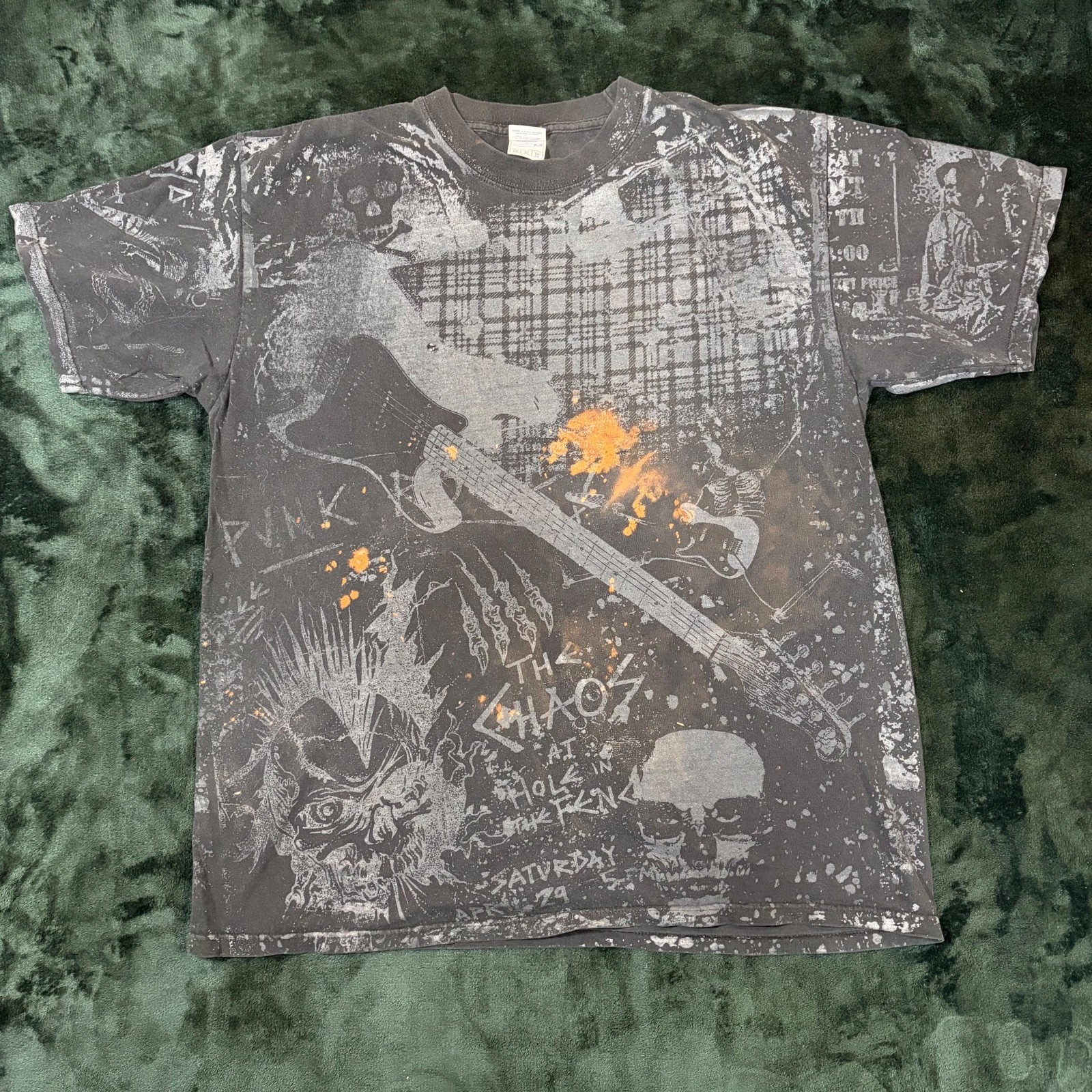 Punk y2k vtg Yazbek Heavy Weight Chaos at Hole in the Fence