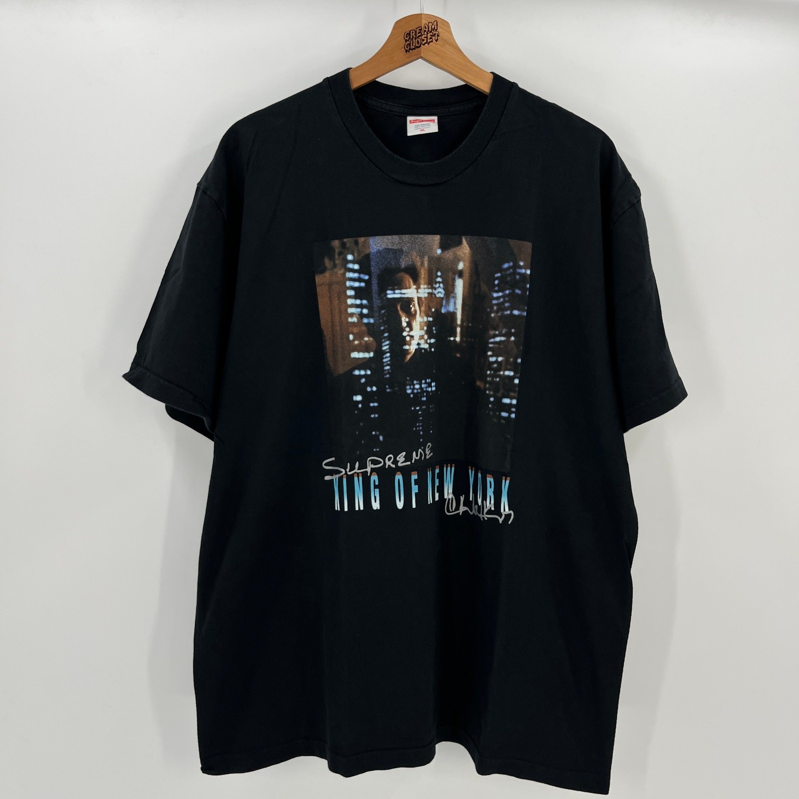 SS19 2019 Supreme NYC King of NY New York Tee in Black XL