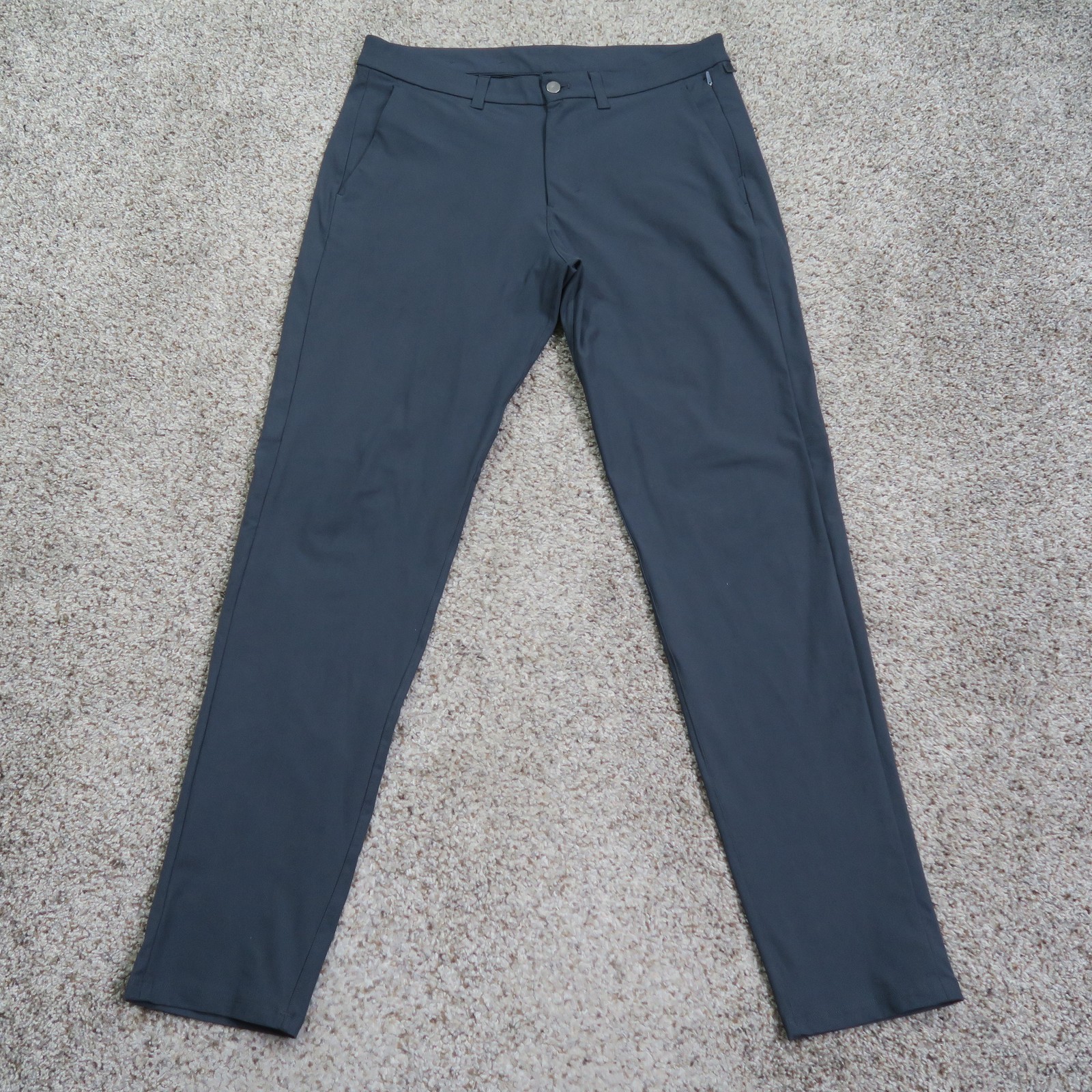 Lululemon Pants Mens 34 Gray ABC Commission Slim Warpstreme Stretch Chino 34x33