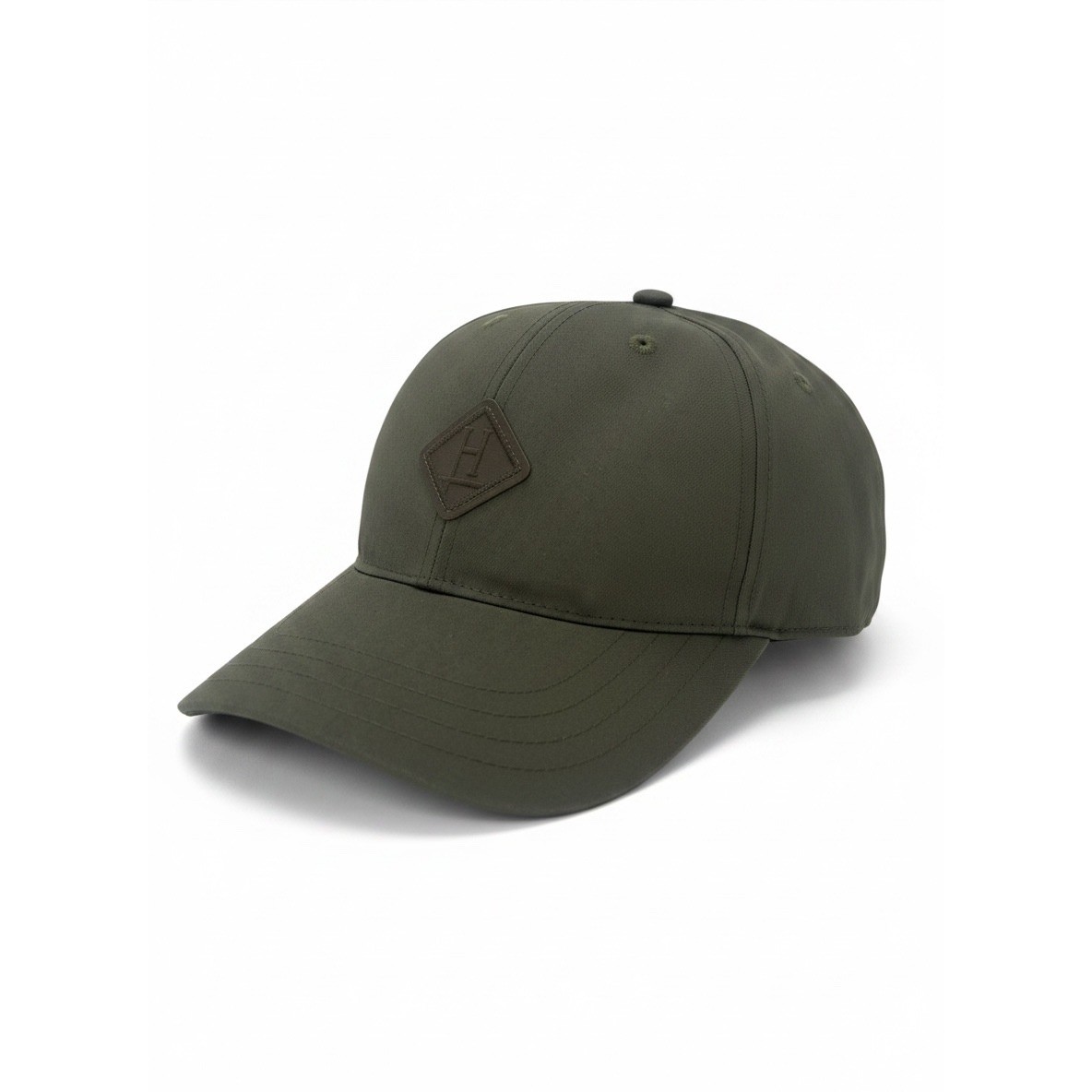 Herno Light Military Water-Repellent Cotton Gabardine Baseball Cap Size M