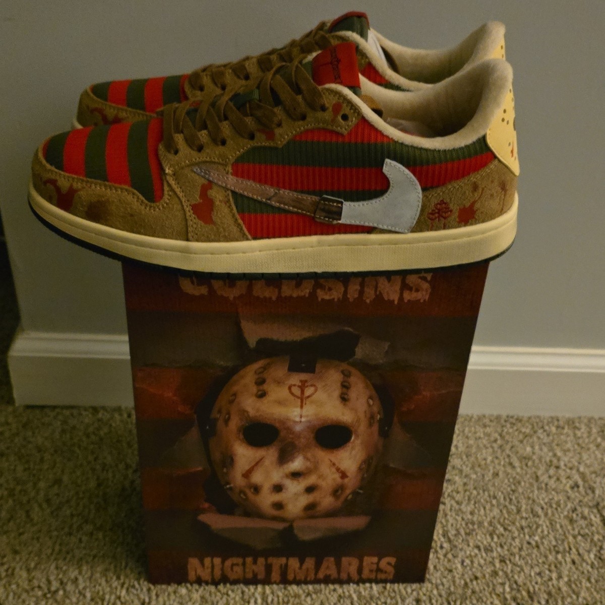 Cold Sins Nightmares - Freddy vs. Jason - Limited Rare - Size 11