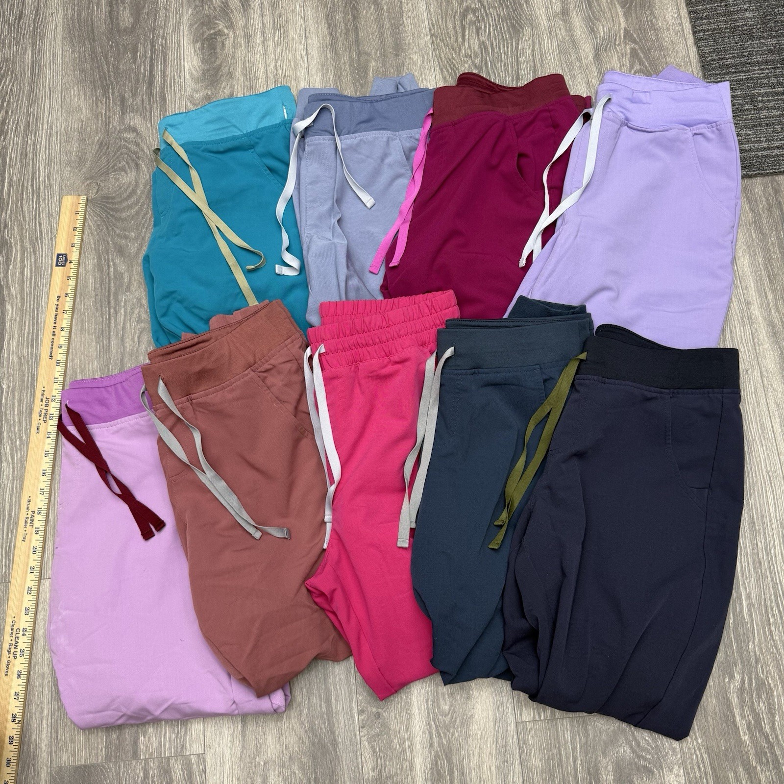 FIGS Technical Collection Zamora Jogger Scrub Pants Bundle Lot Women's Medium