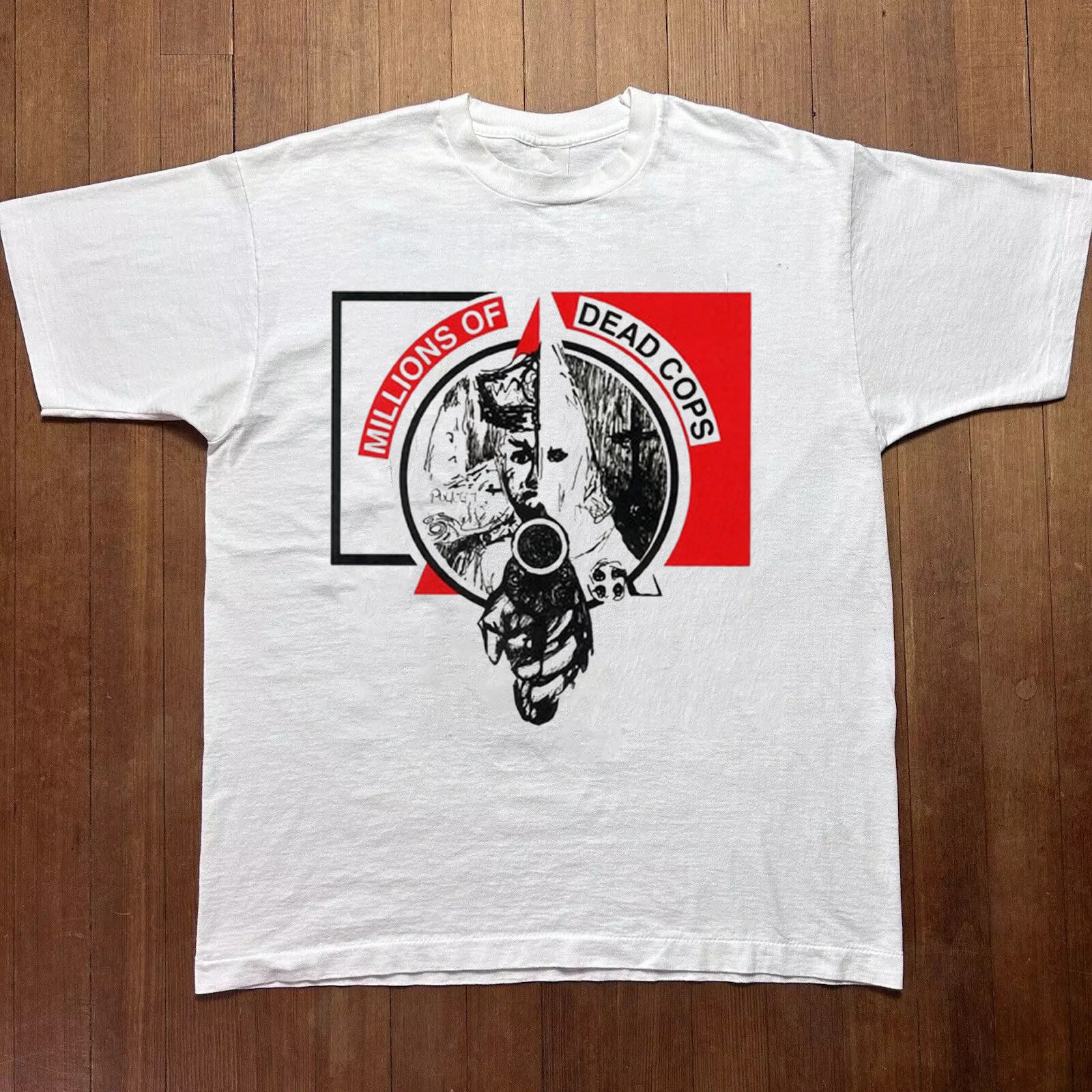 MDC Millions Of Dead Cops Vintage Hardcore Punk Rock Band Tee