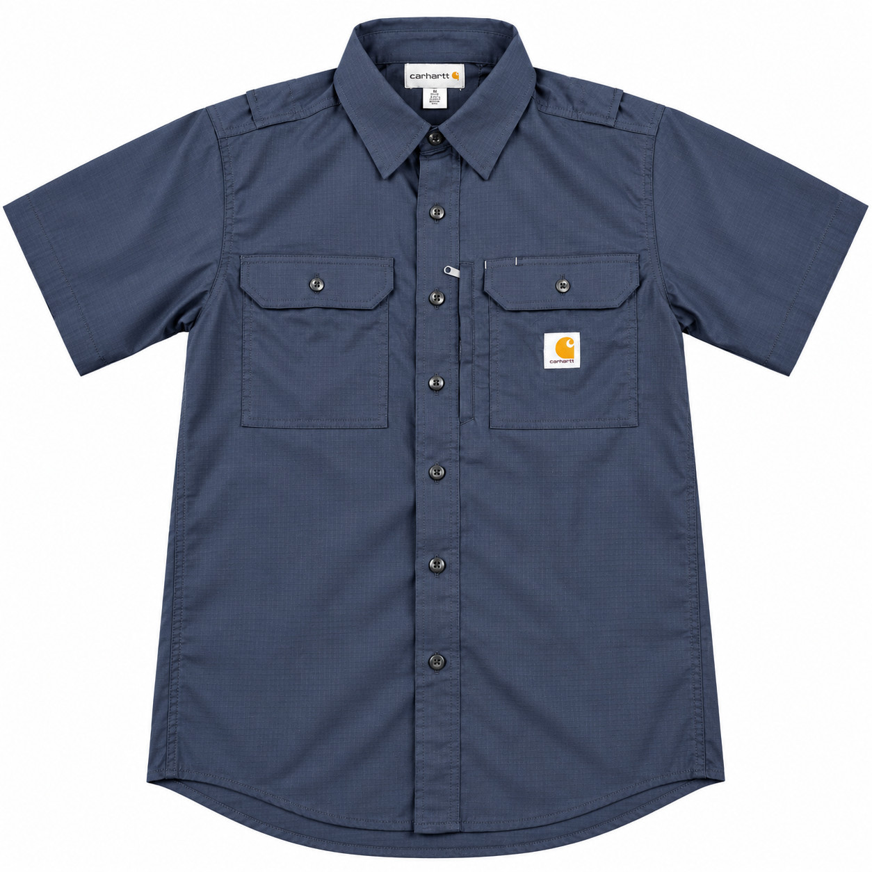 Carhartt Men\'s Short-Sleeve Button-Down Work Shirt
