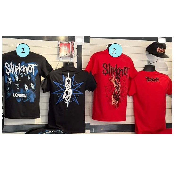 Slipknot Band T-Shirt Graphic Concert Tour Apparel Merch Reprint