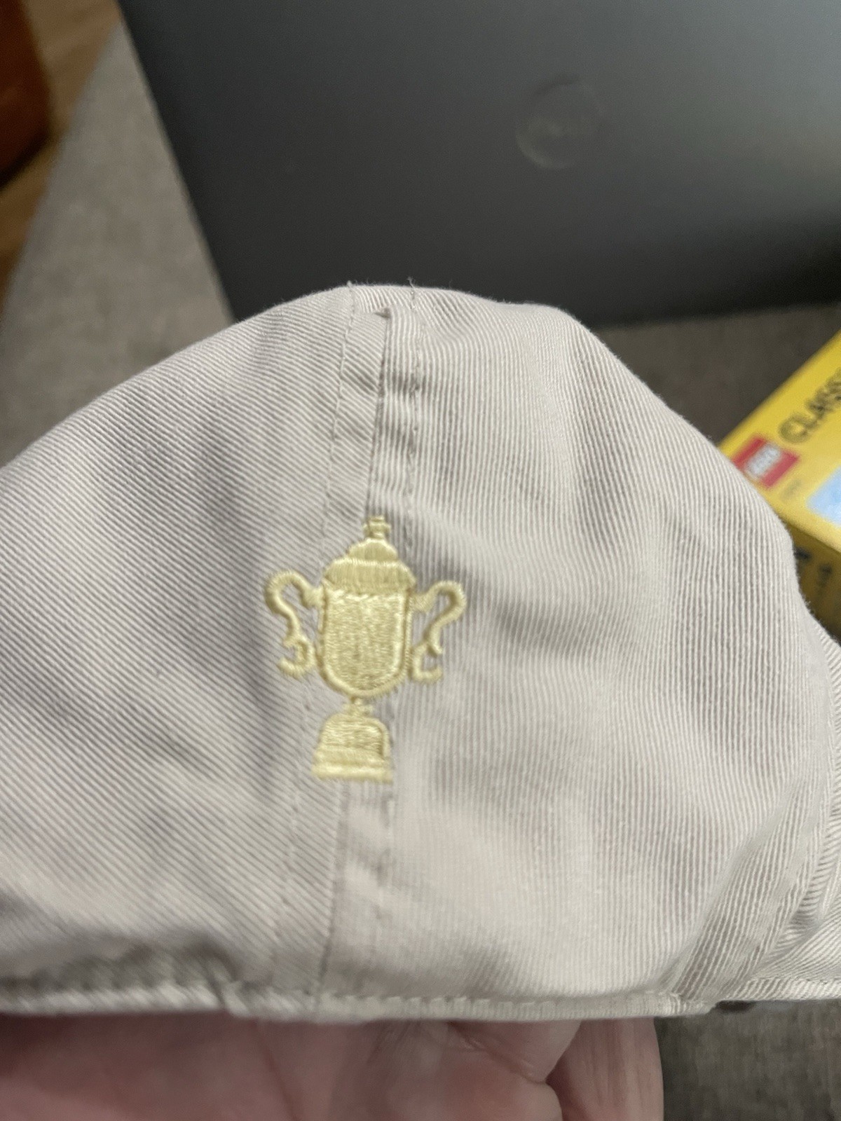 Vintage Honors Course Cabbie Newsboy Driving Cap Hat Khaki Medium Imperial