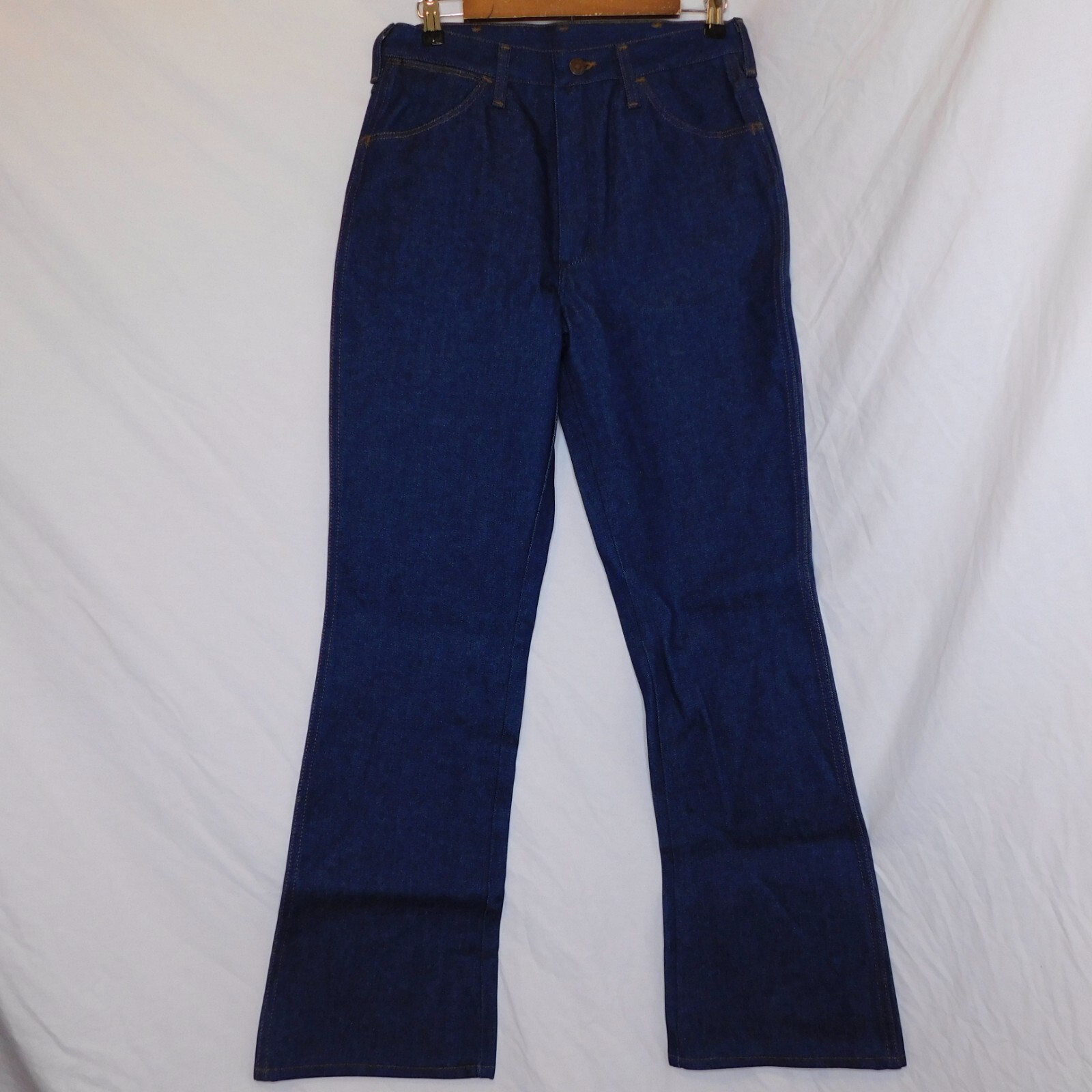 Vtg New Deadstock Wrangler Mens 30x32 Boot Cut Denim Jeans Made in USA NWT