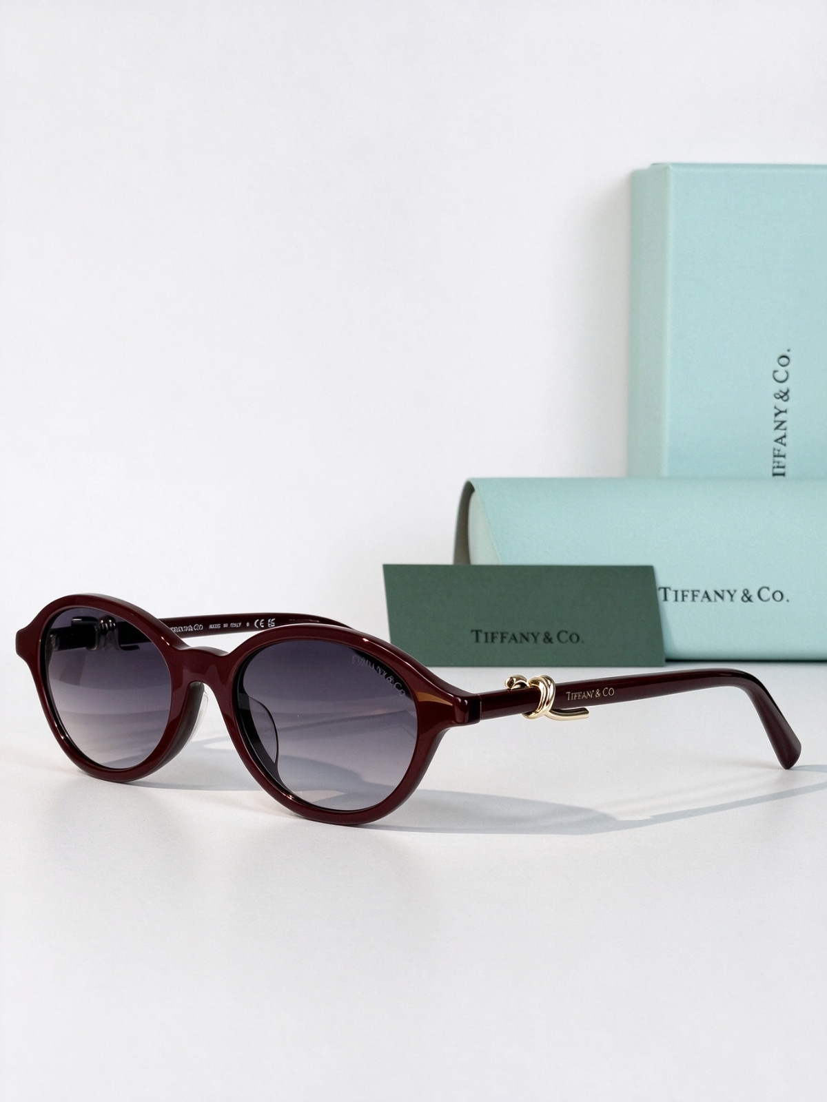 Tiffany & Co TF4266-U Round Sunglasses 51-18-140 Unisex Acetate Frame