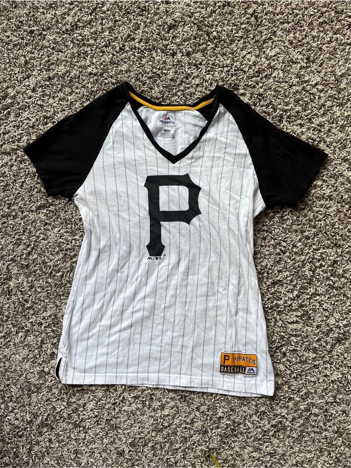 Majestic Pittsburgh Pirates Short Sleeve T Shirt