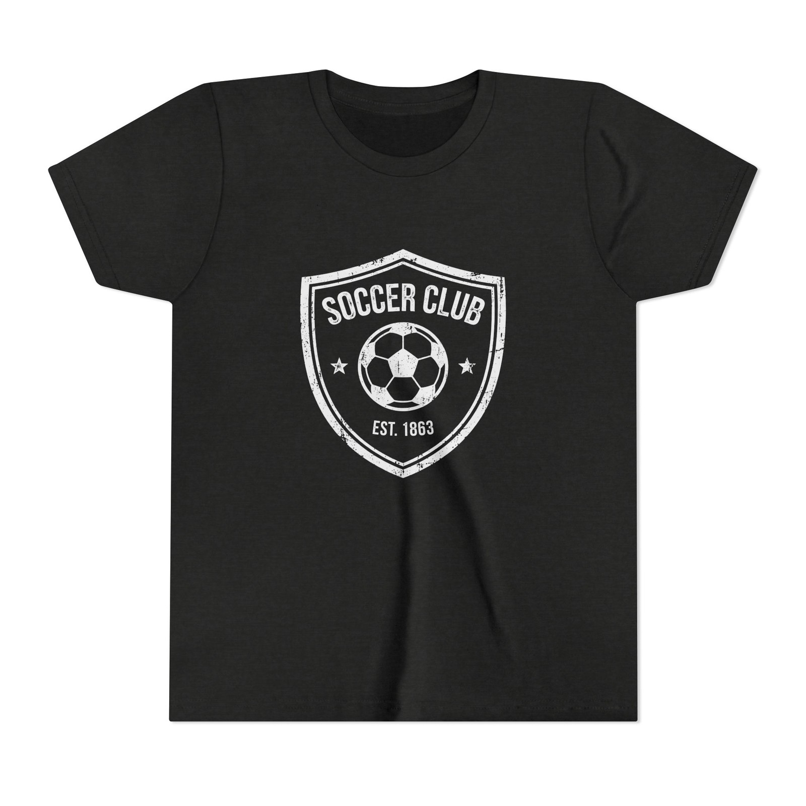 Vintage Soccer Club Youth T-Shirt | Retro Soccer Shirt Est. 1863 | Soccer Gift