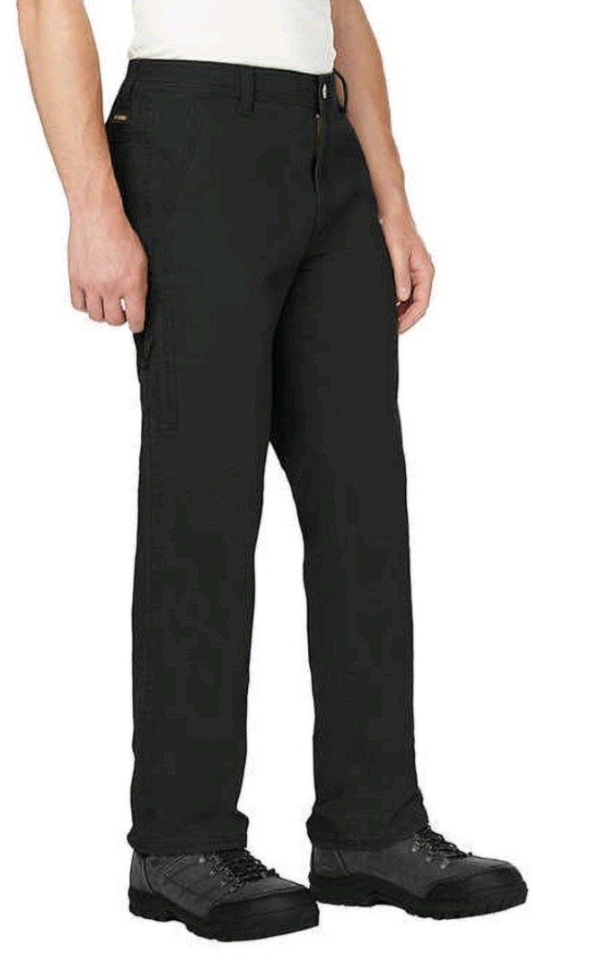 Legendary Outfitters Men\'s Canvas Stretch Pants Straight Leg 40x32 NWT Black