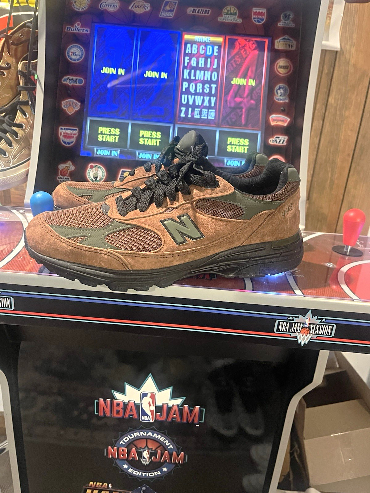 New Balance 993 Aimé Leon Dore Beef & Broccoli Brown/Green 12 MR993ALD