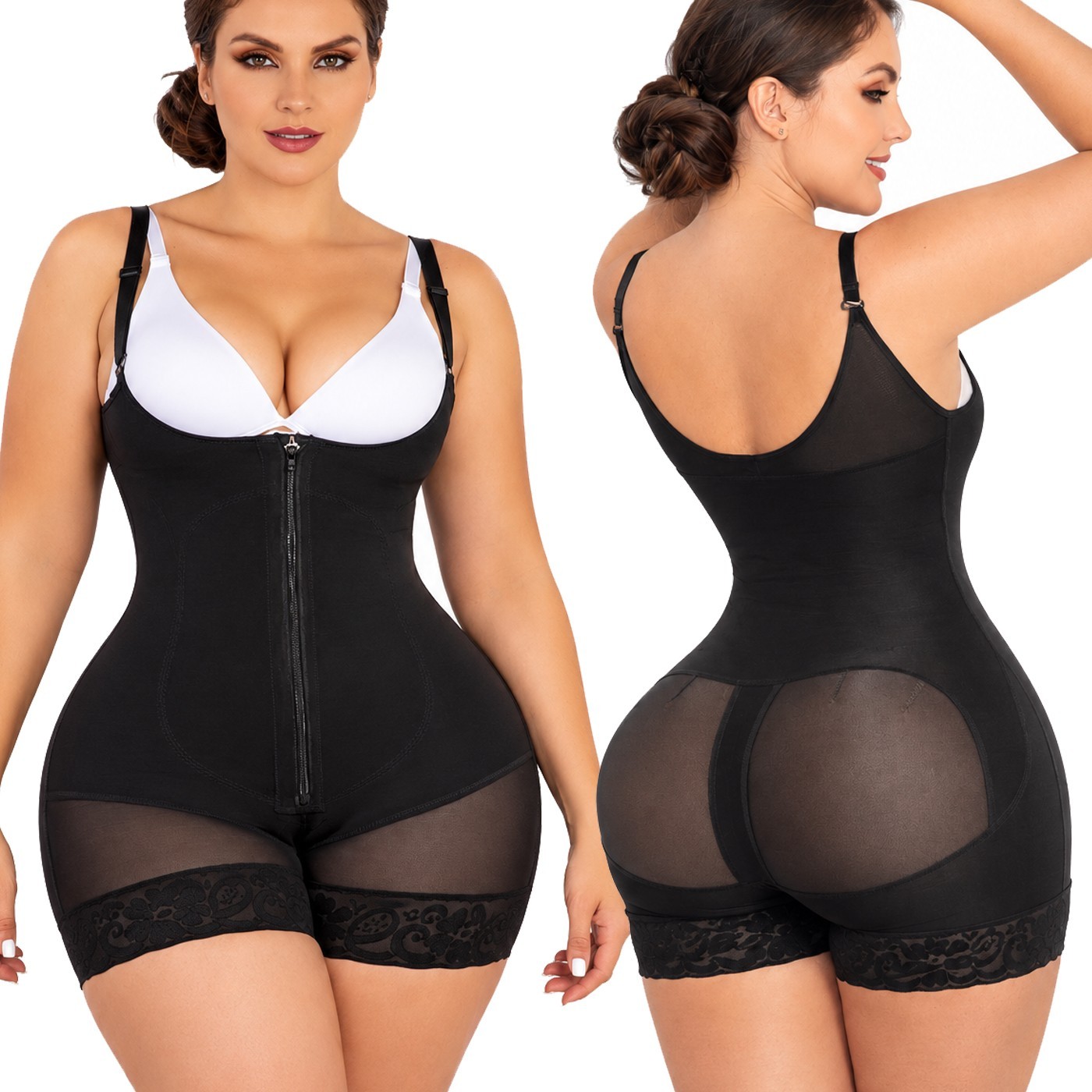 LadySlim REAL COLOMBIAN Body Shaper LevantaCola Shapewear Fajas Colombianas