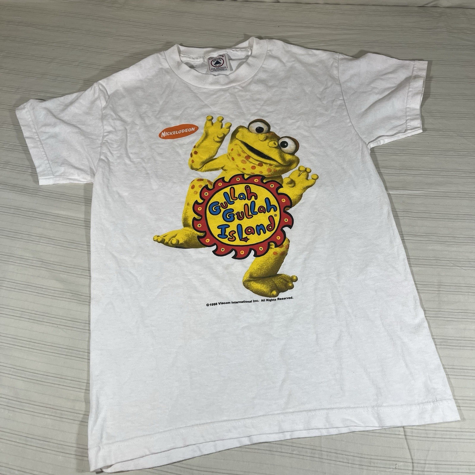RARE Vintage Gullah Gullah Island Sz 10-12 Nickelodeon T-shirt 1998 Viacom