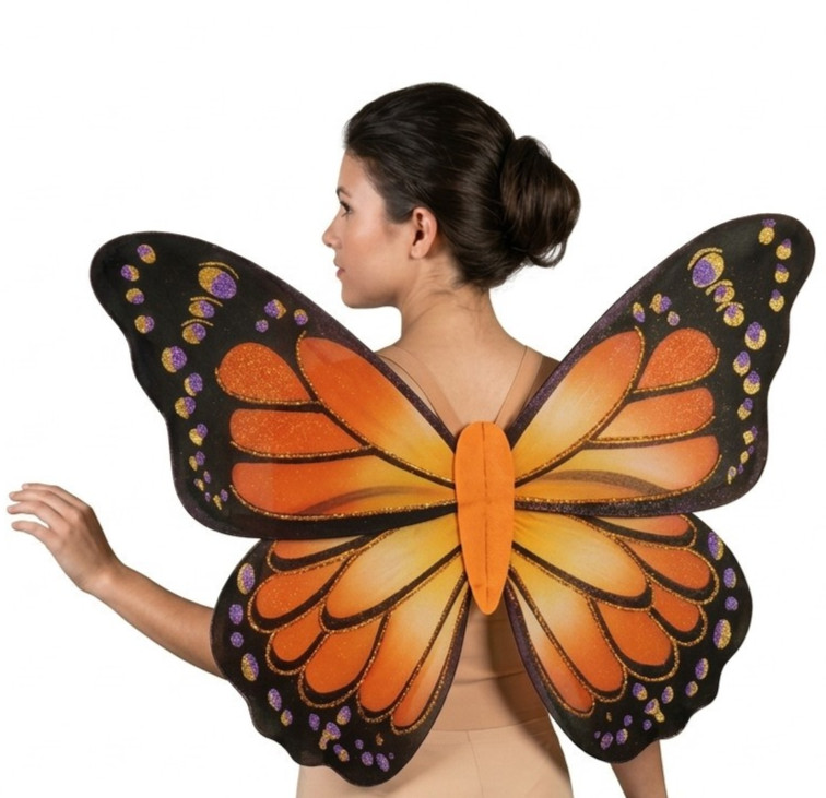 Monarch Butterfly Wings theatrical stage costume dance accessory zoo school fun