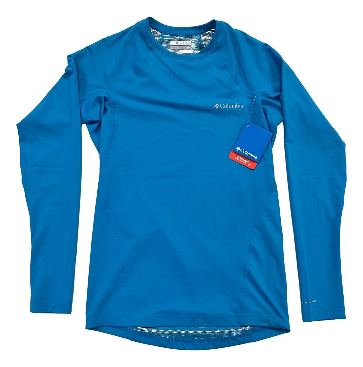 Columbia Men\'s Midweight Omni Heat Long Sleeve Crew Neck Shirt