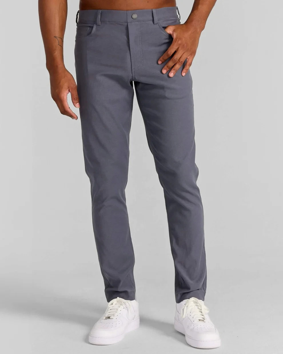REDVANLY New Men's Calvin Pull On Chino 32