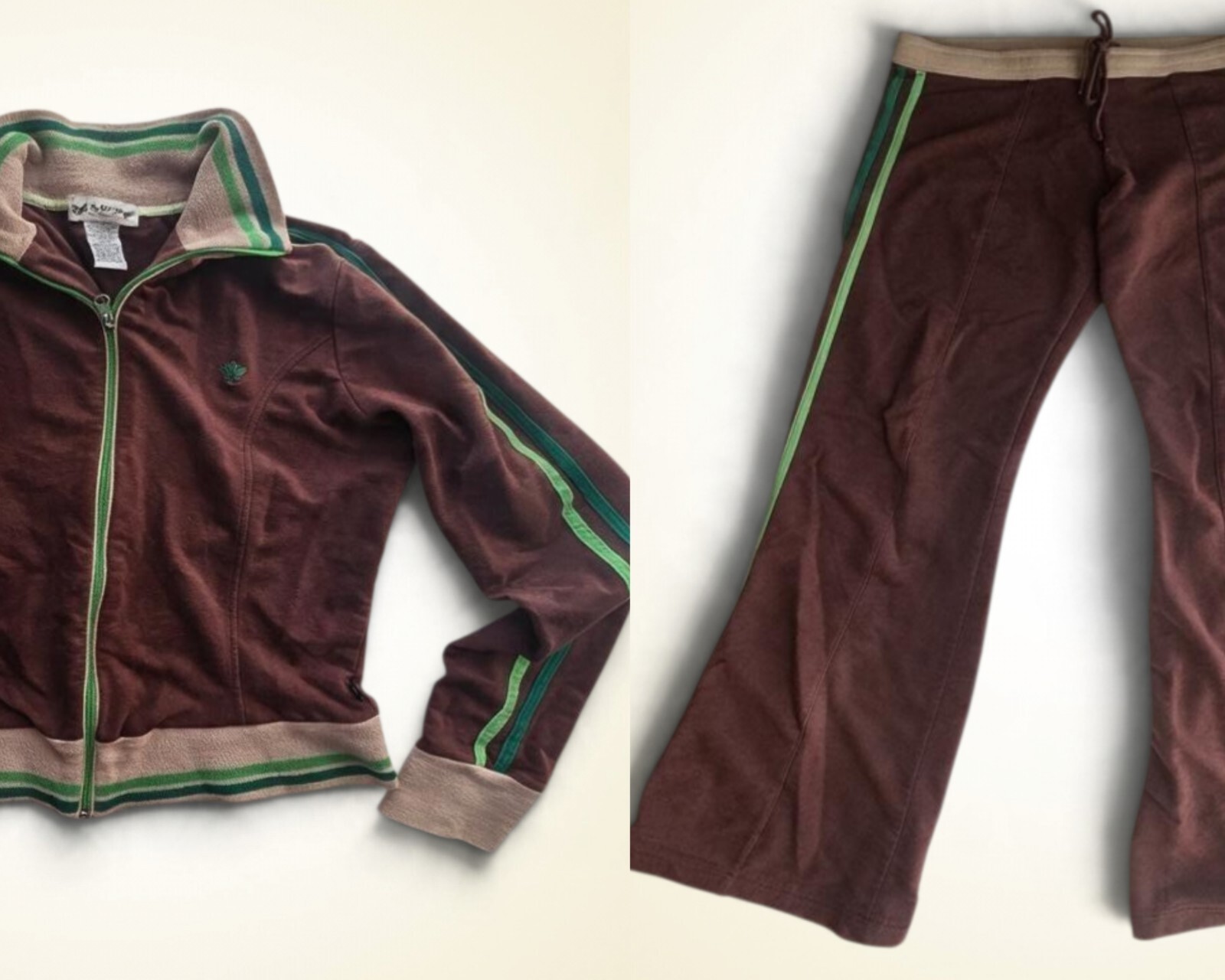 Vintage 2000s Y2K Self Esteem Tracksuit Set Size Large