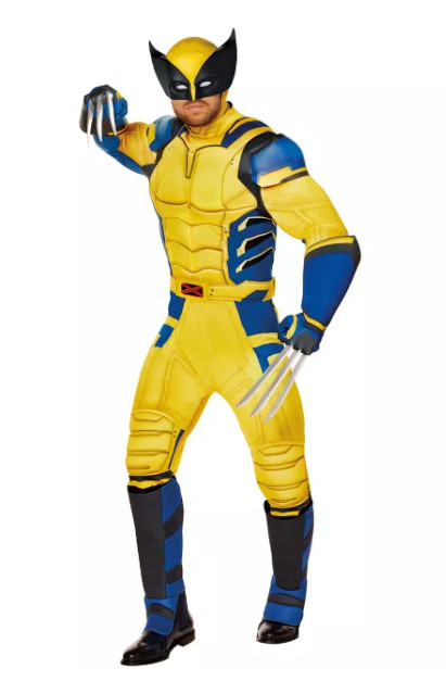 01751353 Spirit Halloween Adult Wolverine Costume - Deadpool & Wolverine SZ VRY