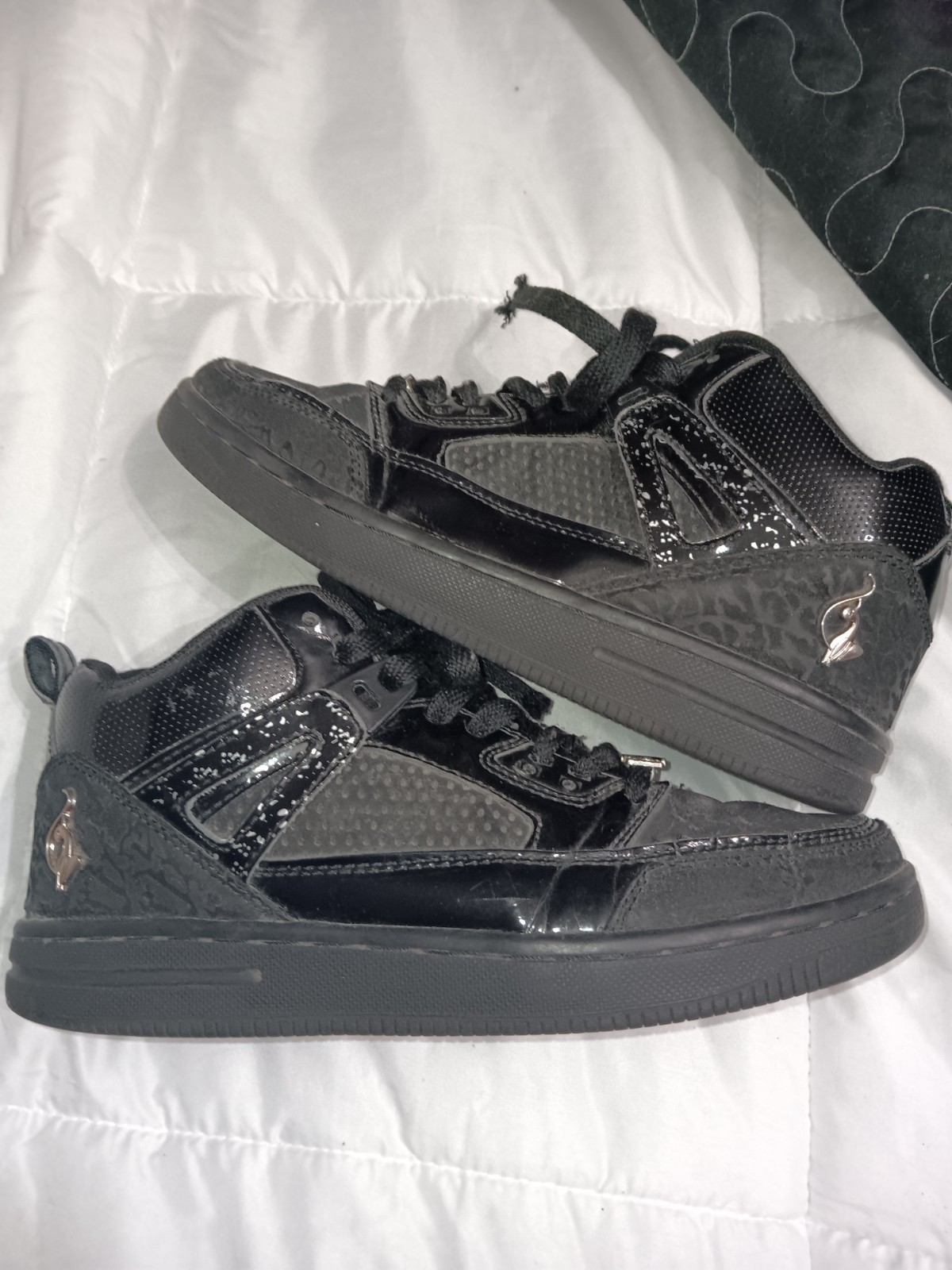 VINTAGE 2000S size 7 Black Baby Phat \